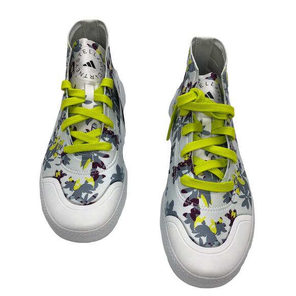 Adidas X Stella McCartney Women's Treino Mid Printed Floral Sneakers US 8 NWT - Picture 5 of 8